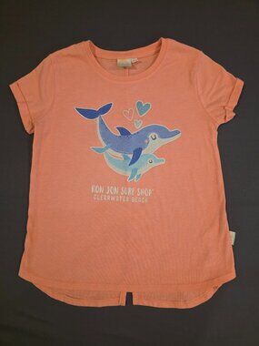 Earth Nymph Girls Size 10 (9-10 Yrs) Clearwater Beach Shirt